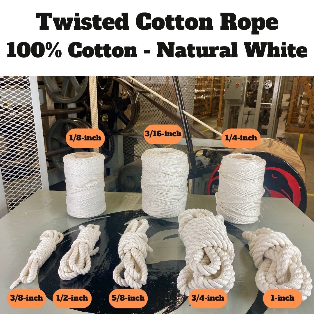 Super Soft Cotton Rope & String – Lots of Knots Canada