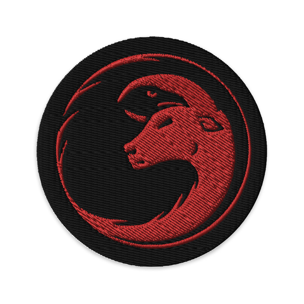 Ravenox Patch: Embroidered Logo for Durability & Adventure