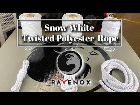 5/8 Poly Dacron 3 Strand Twisted Combo Rope