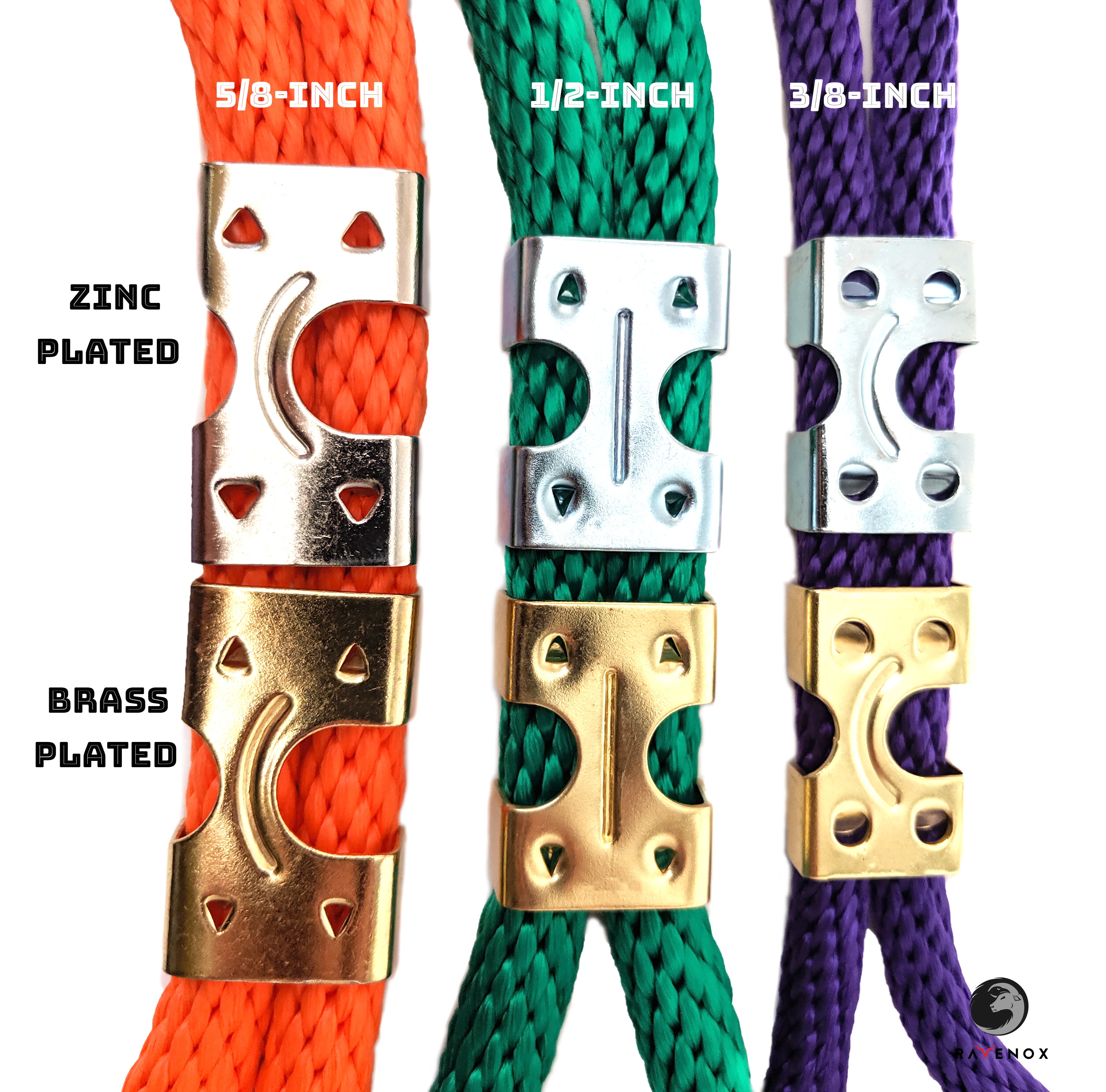 3/8-in, 1/2-in , 5/8-in Rope Clamps