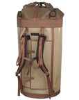 Large tan fast rope bag perfect for 60 to 90 foot FAST ropes, crafted with high-quality urethane coated nylon, offering superior abrasion resistance and a double-layer reinforced bottom for extreme conditions. (8745524265197) (8747452760301)