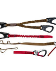 F.R.I.E.S. Leash with one snap shackle, designed for secure and rapid attachment to fast rope systems. (8745416327405) (8747399807213)