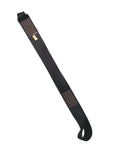 22-inch NFPA Stabo SPIE Lanyard in black, made from high-strength 7000 lbf (31 kN) nylon webbing, designed for secure SPIE extraction operations without a carabiner. (8747452760301)