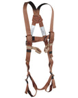 Front view of the Special Forces Full Body SPIE Harness showing the safety sternum strap with Cobra quick connect buckle and dorsal D ring for SPIE Lanyard attachment. (8747399807213)