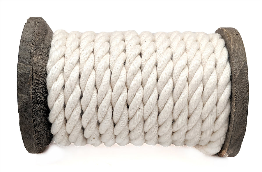 Ravenox Natural Twisted Cotton Rope Made in
