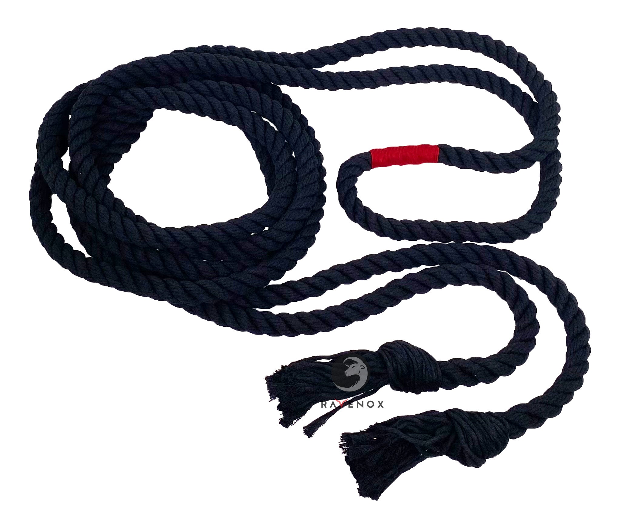 Tug of War Rope for Kids, Teens, and Adults | Rope Games Party & Fun Black / 1-Inch x 25-Feet