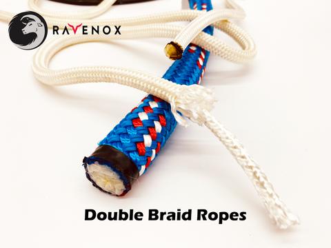 ANCHOR ROPE DOCK LINE 1/2 X 300' DOUBLE BRAIDED 100% NYLON ROYAL MADE IN  USA