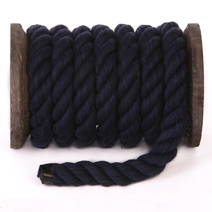 Blue Hawk 0.03-in x 420-ft Twisted Cotton Rope (By-the-Roll) in