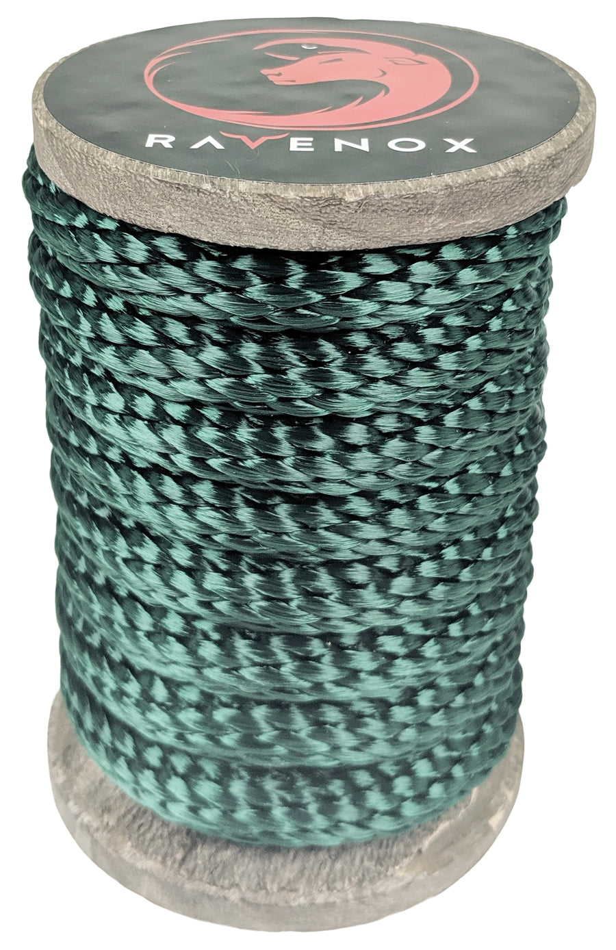 Golberg Solid Braid Nylon Rope - (Hunter Green, 1/8 Inch, 100 Feet)