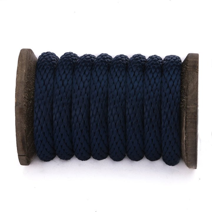 Hyper Tough Polypropylene Diamond Braided Rope, 1/4 Diameter x 100'  Length, Blue 